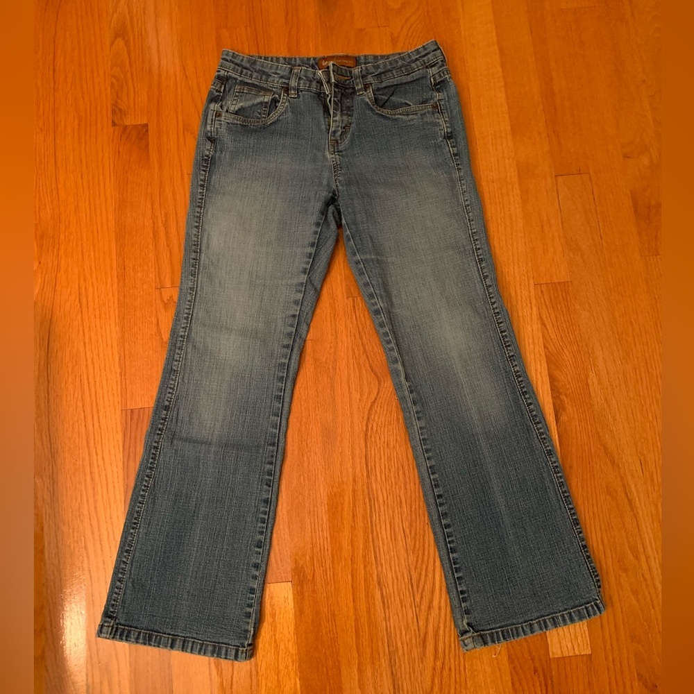 Vintage 90s Lee high rise wide leg jeans